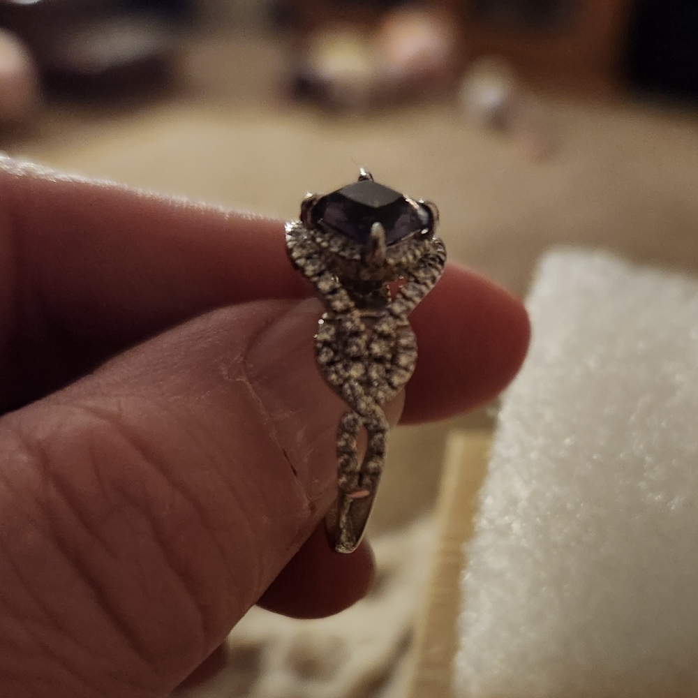 Sz 9 Iolite Ring - image 2